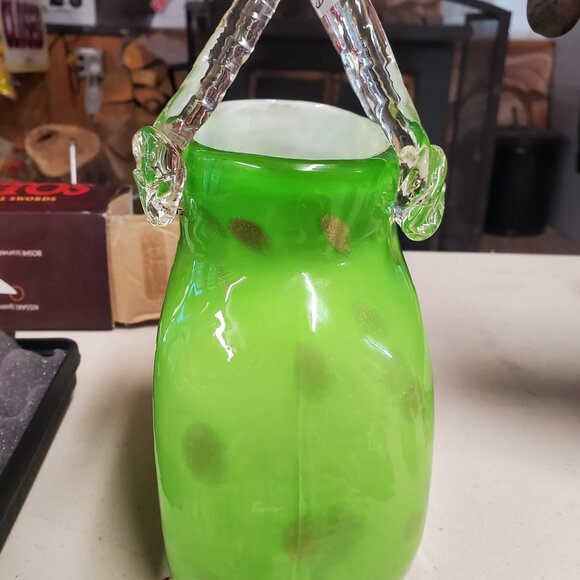 Murano Italian Hand Crafted glass Purse - Picture 4 of 7